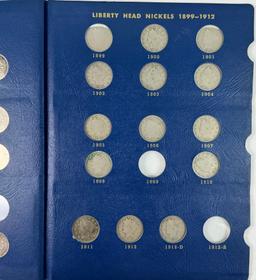 24-piece starter set of circulated U.S. Liberty head "V" nickels