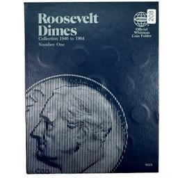 Complete collection of all 48 silver uncirculated 1946-1964 U.S. Roosevelt dimes