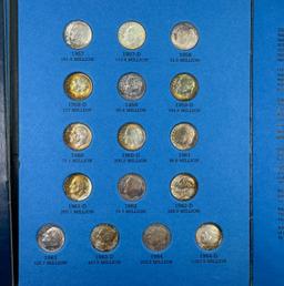 Complete collection of all 48 silver uncirculated 1946-1964 U.S. Roosevelt dimes