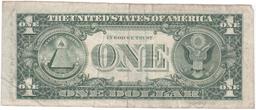 1977A error U.S. $1 green seal Federal Reserve banknote
