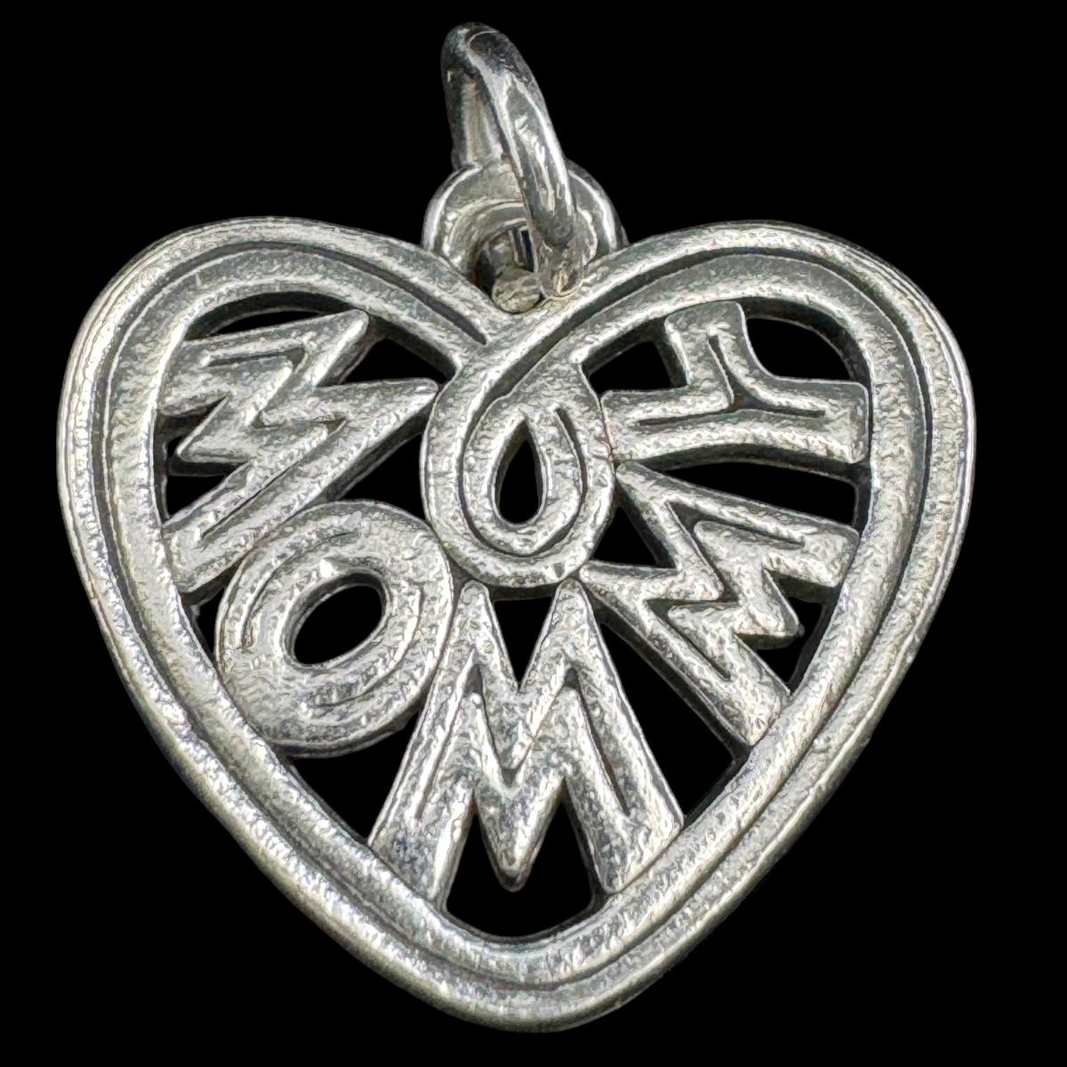 Estate James Avery sterling silver "MOMMY" charm