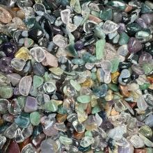 Lot of mixed polished stones