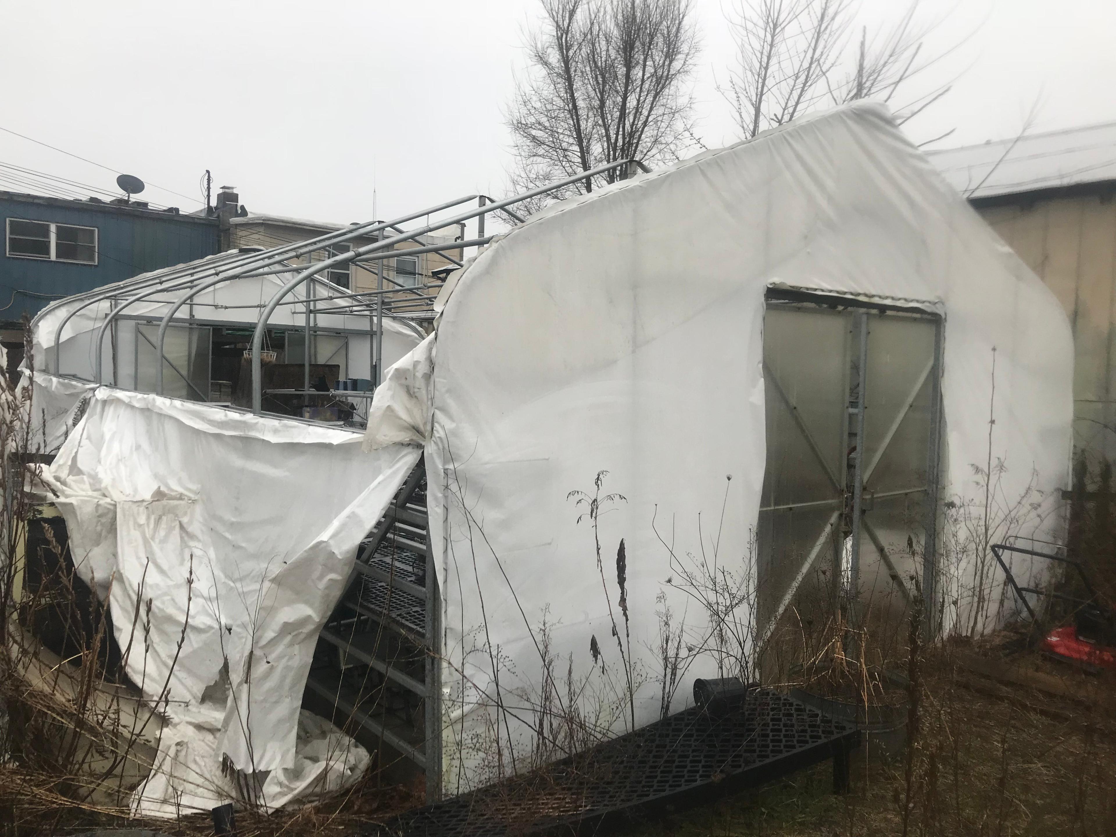 17 Ft. X 30 Ft. Bench-mart Sr Greenhouse, Used