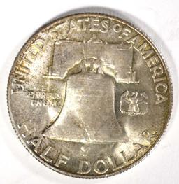 1949-S FRANKLIN HALF DOLLAR GEM BU