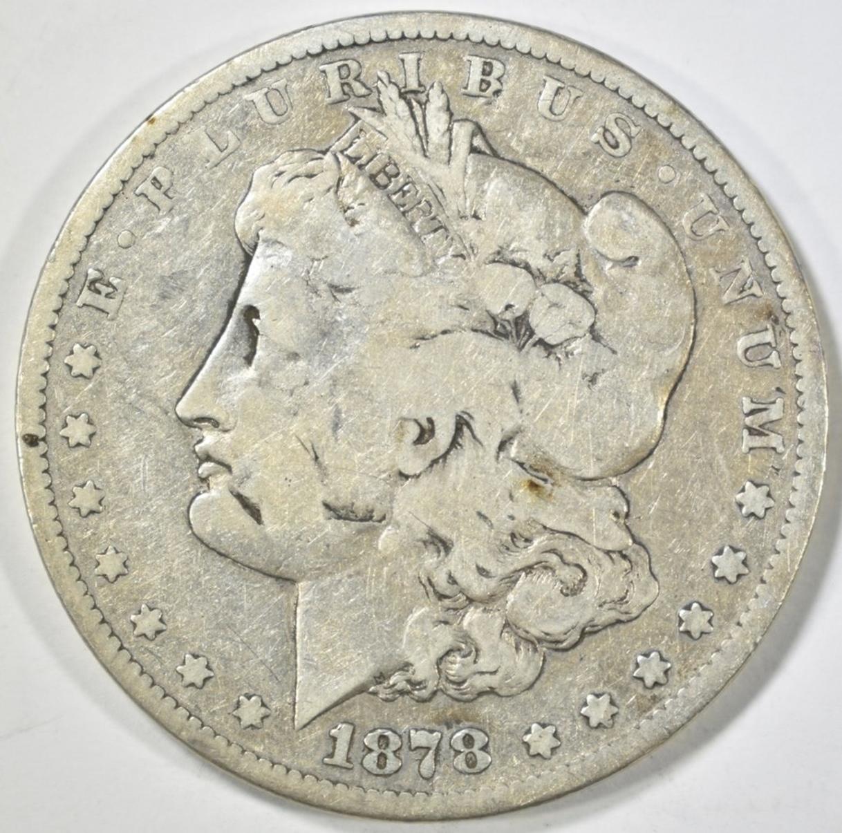 1878-CC MORGAN DOLLAR VG