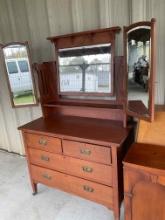 Antique dresser w/Mirror