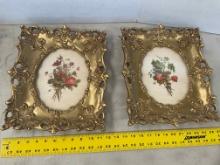 Pair of Ornate Pictures
