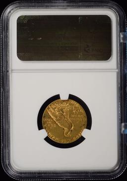 1915 $5 Gold Indian NGC MS-61