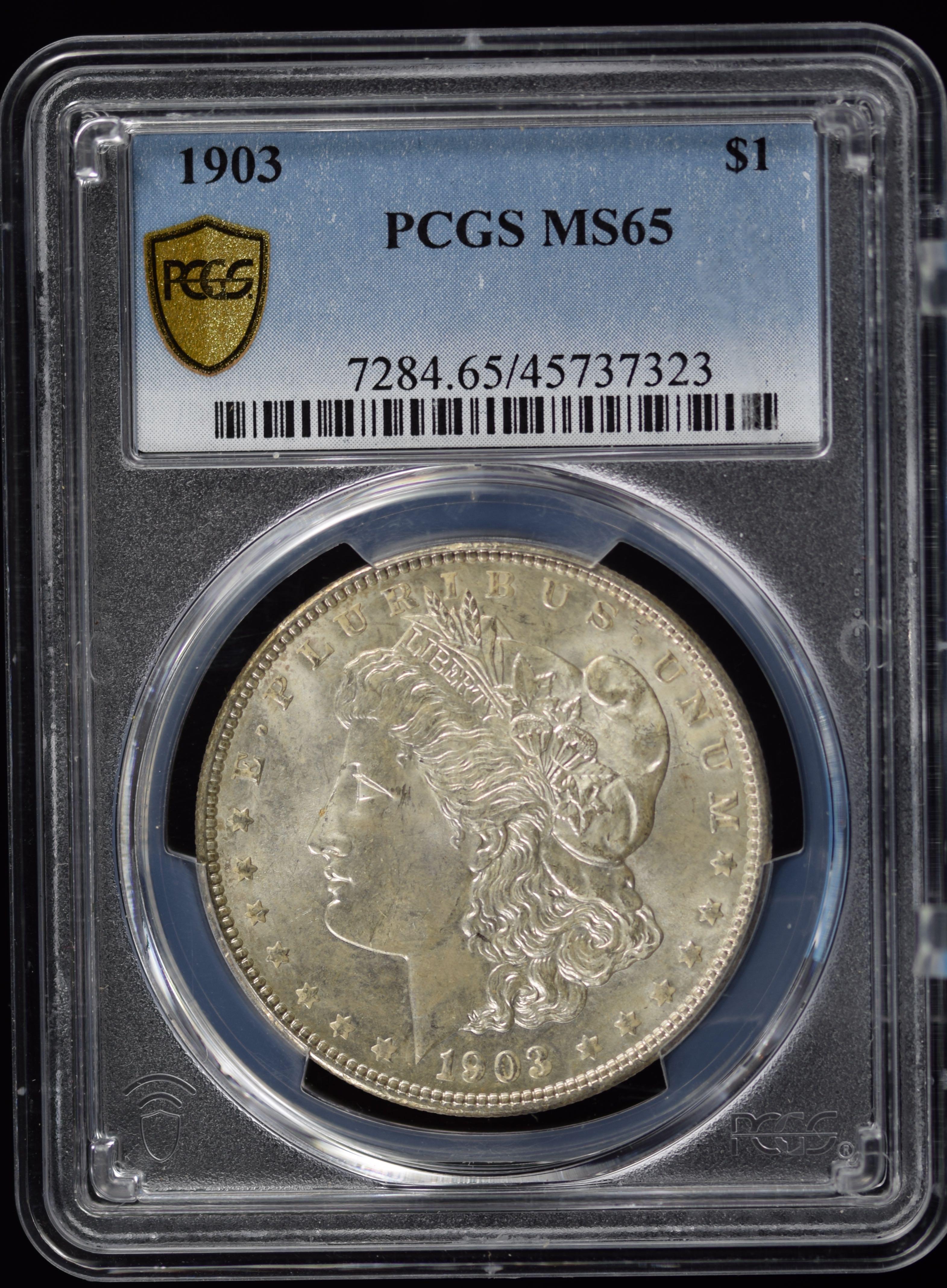 1903 Morgan Dollar PCGS MS-65