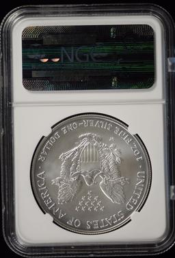 2006 American Silver Eagle NGC MS-70 Gold Star