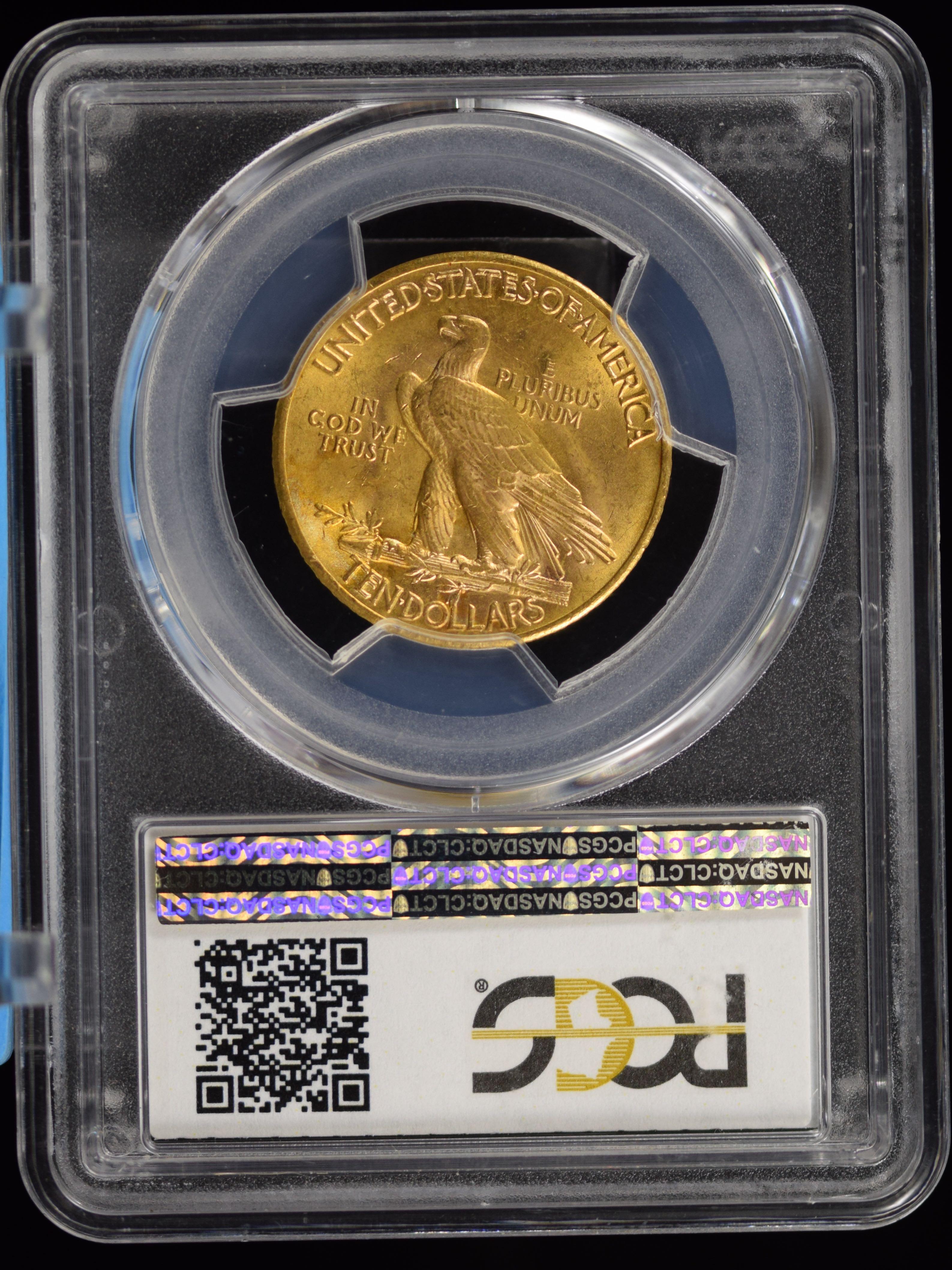 1926 $10 Gold Indian PCGS MS-63