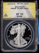 2013-W American Silver Eagle ANACS PF-70