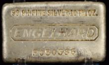 10 oz Engelhard Silver Bar .999 Serial P050386