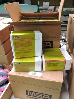 THREE (3) cases of MSA Combination Cartridges Approx 48 per case