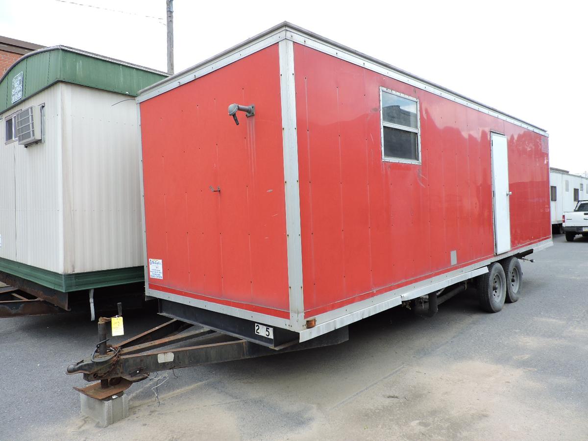 On-site Inudstrial Decontamination Shower Trailer (Red Paint)