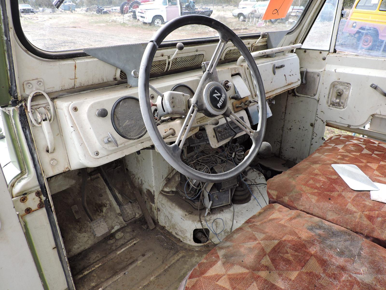 1969 Nissan Patrol with Removable Hardtop - 4WD, 6-Cyl., Manual Transmission