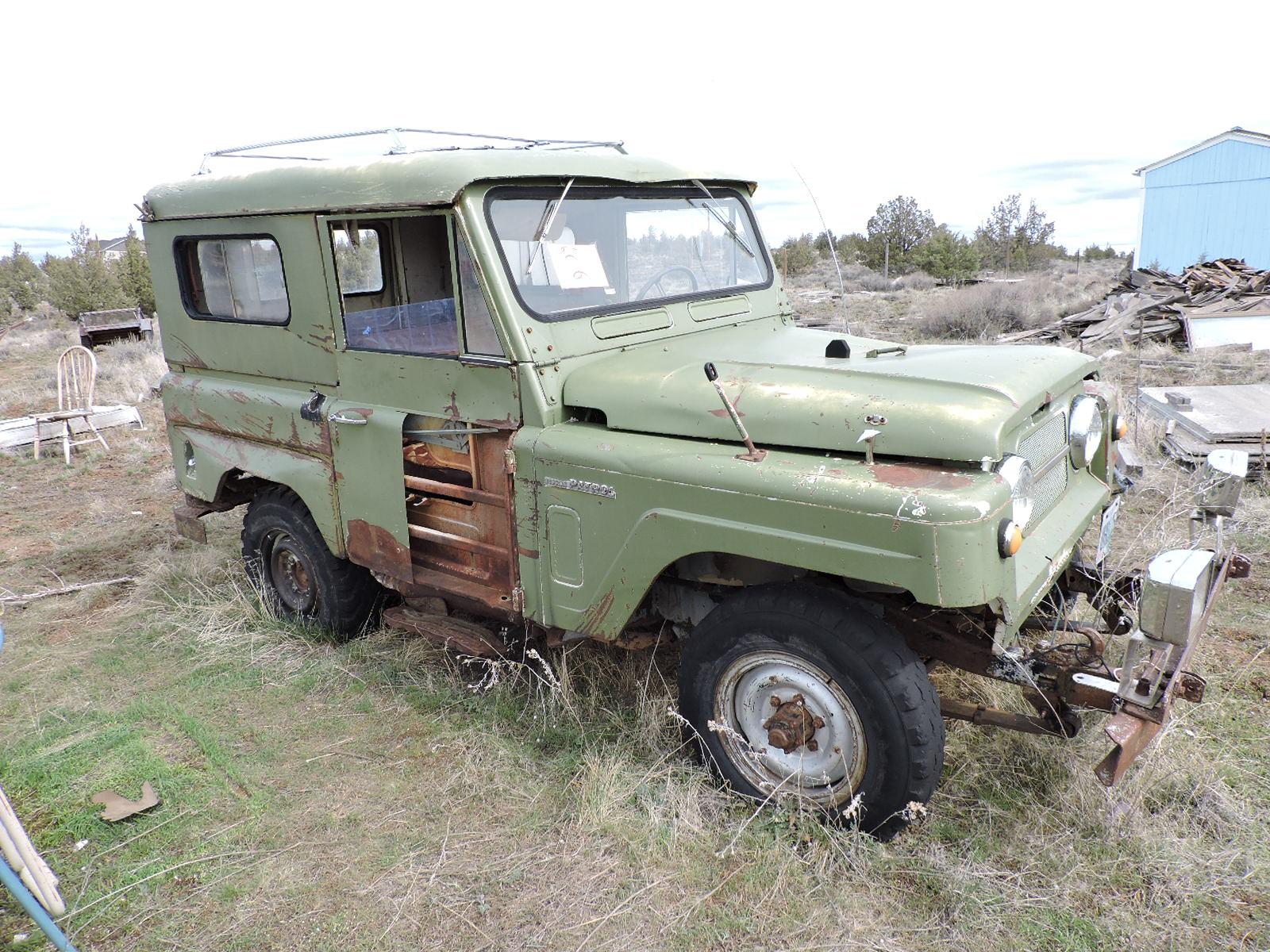 1969 Nissan Patrol with Removable Hardtop - 4WD, 6-Cyl., Manual Transmission