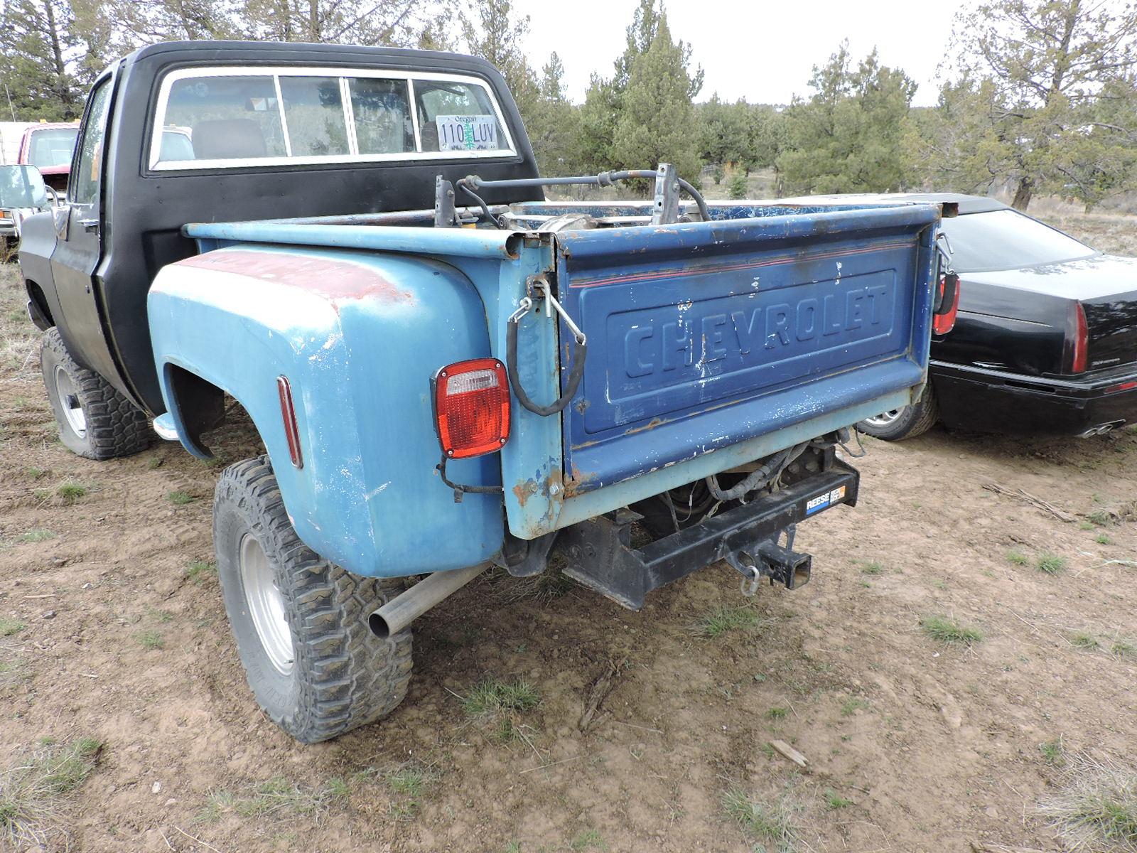 1976 Chevrolet Regular Cab Step-Side Pickup / 4X4 with 350 and 5-Speed