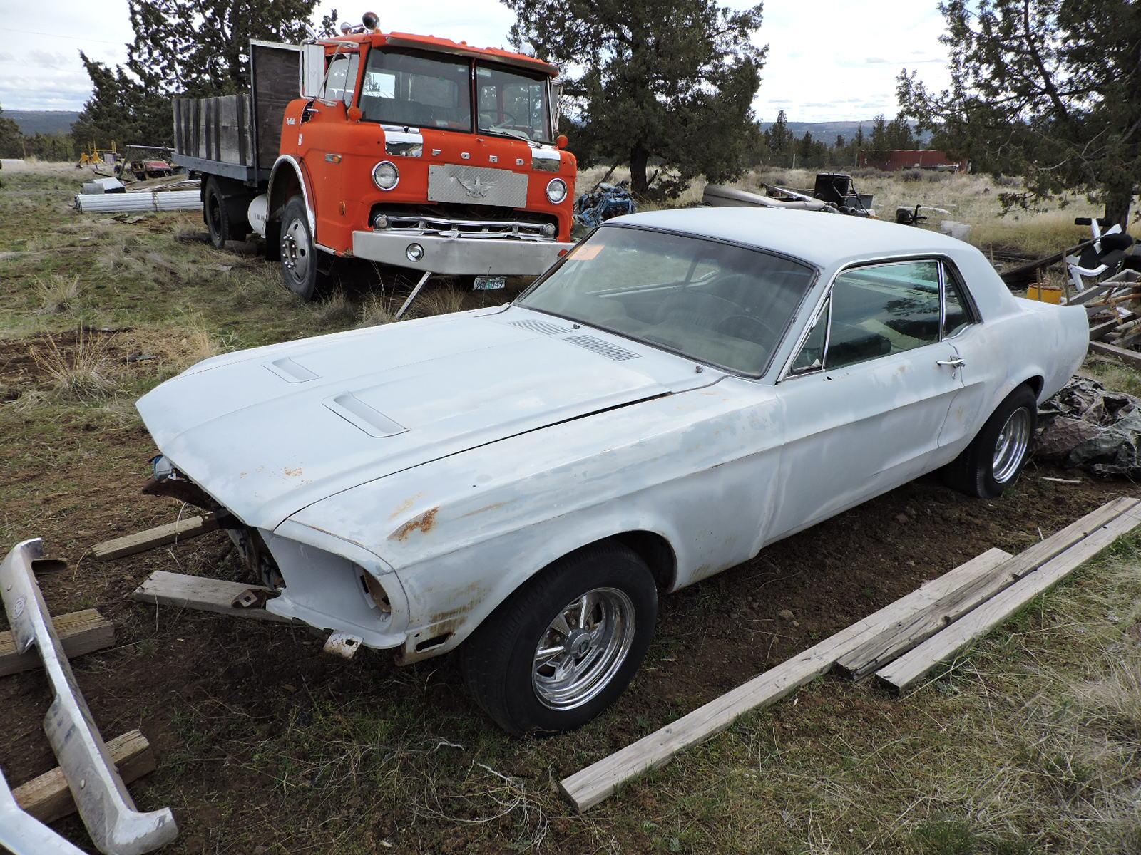 1968 Ford Mustang Coupe - V8, 3-Speed Manual