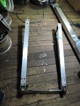 Wheelie Bars - Complete Set with Frame, Used, Good Condition, 3 Pieces