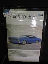 Framed Poster / 1967 Buick Riviera / 24" X 36"