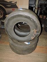 Pair of Mickey Thompson ET Drag Tires - 33X10.5 15W -- USED