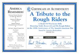 Winchester America Remember Rough Riders 94AE Carbine