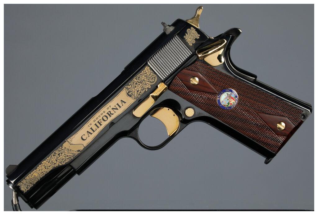 Colt America Remembers California Tribute Semi-Automatic Pistol