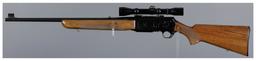 Belgian Browning BAR High Power Semi-Automatic Rifle with Scope