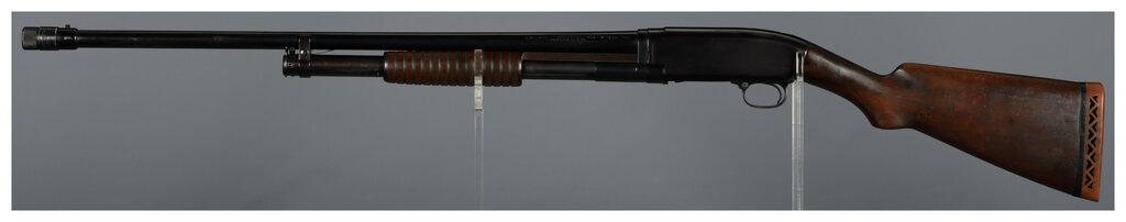 Two Winchester Model 12 16 Gauge Slide Action Shotguns