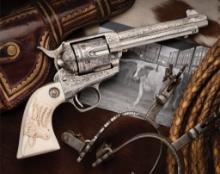 Factory Engraved Colt First Generation Single Action Army