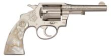 Factory Engraved Colt Police Positive Special DA Revolver