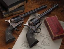 Consecutively Numbered Pair of Colt SAA Revolvers