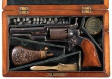 Colt Model 1855 "Root" Pocket Percussion Revolver with Case