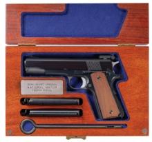 Cased U.S. Rock Island Arsenal M1911A1 NM Trophy Pistol