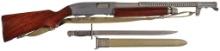 U.S. Winchester Model 1200 Trench Shotgun with Bayonets, Shells