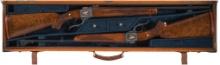 Two Ruger No 1 Bicentennial Rifles Presented to President Ford