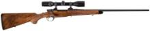 Mauser Style Bolt Action Rifle with Swarovski Scope