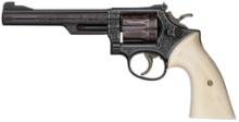 Engraved and Inlaid Smith & Wesson Model 19-3 Revolver