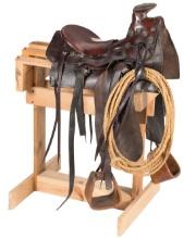 Late 19th Century Texas "Hope" Saddle