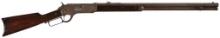 Winchester First Model 1876 "Open Top" Lever Action Rifle