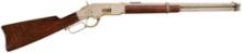 Nickel Plated Winchester Model 1866 Lever Action Carbine