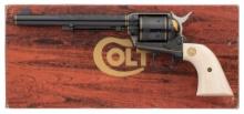 Howard Dove Engraved Colt 3rd Gen Single Action Army with Case