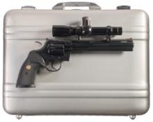 Inscribed Colt Python Hunter Revolver with Factory Letter