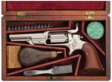 Cased Special Order Nickel Plated Colt Model 1855 Root Revolver