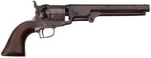 1st Year Squareback Colt Model 1851 Navy Percussion Revolver