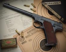 Pre-WWII Factory Engraved Colt Woodsman Target Pistol