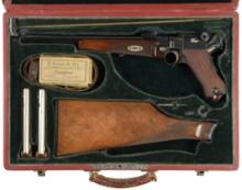 Presentation Cased Model 1902 DWM Luger Carbine with Stock