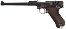Persian Contract 1934 Mauser Artillery Luger Pistol with Stock