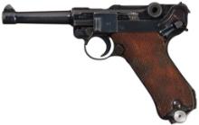 German Police Marked "1939" Date Mauser Banner Luger Pistol